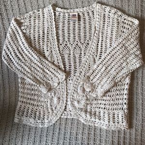 Crocheted cardigan